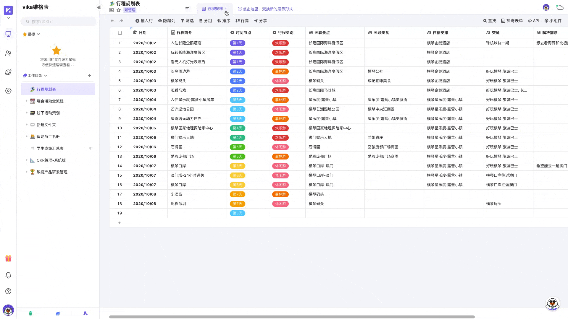 视图下拉菜单生成神奇表单.gif