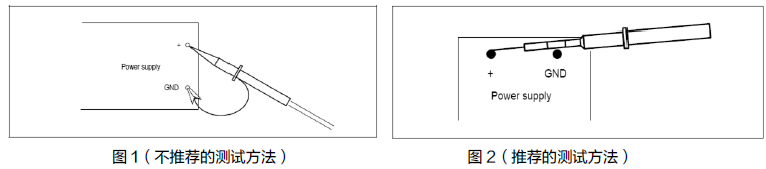 示波器探头接法